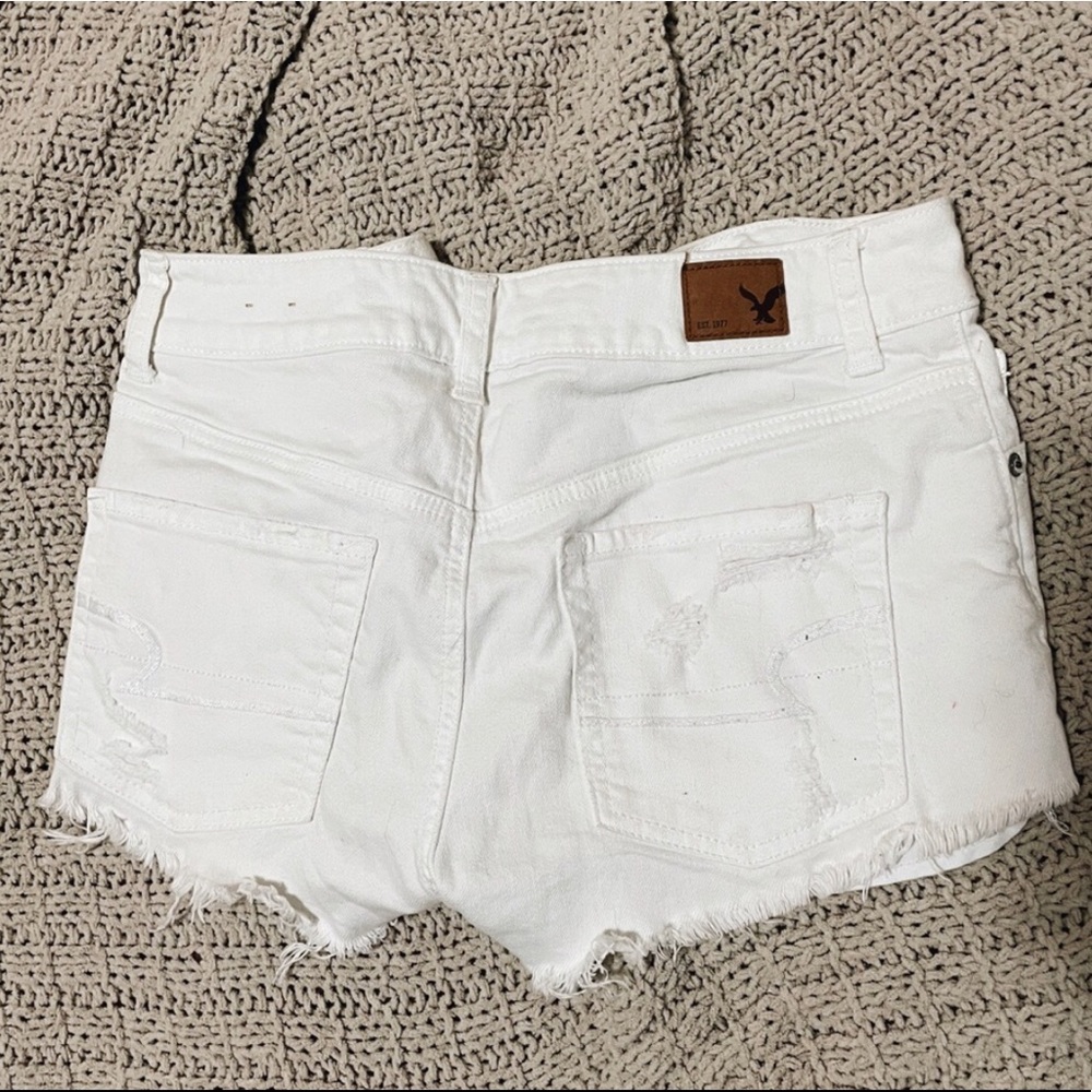 american eagle high rise jean shorts - Picture 2 of 6